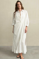Vestido camisero rayas