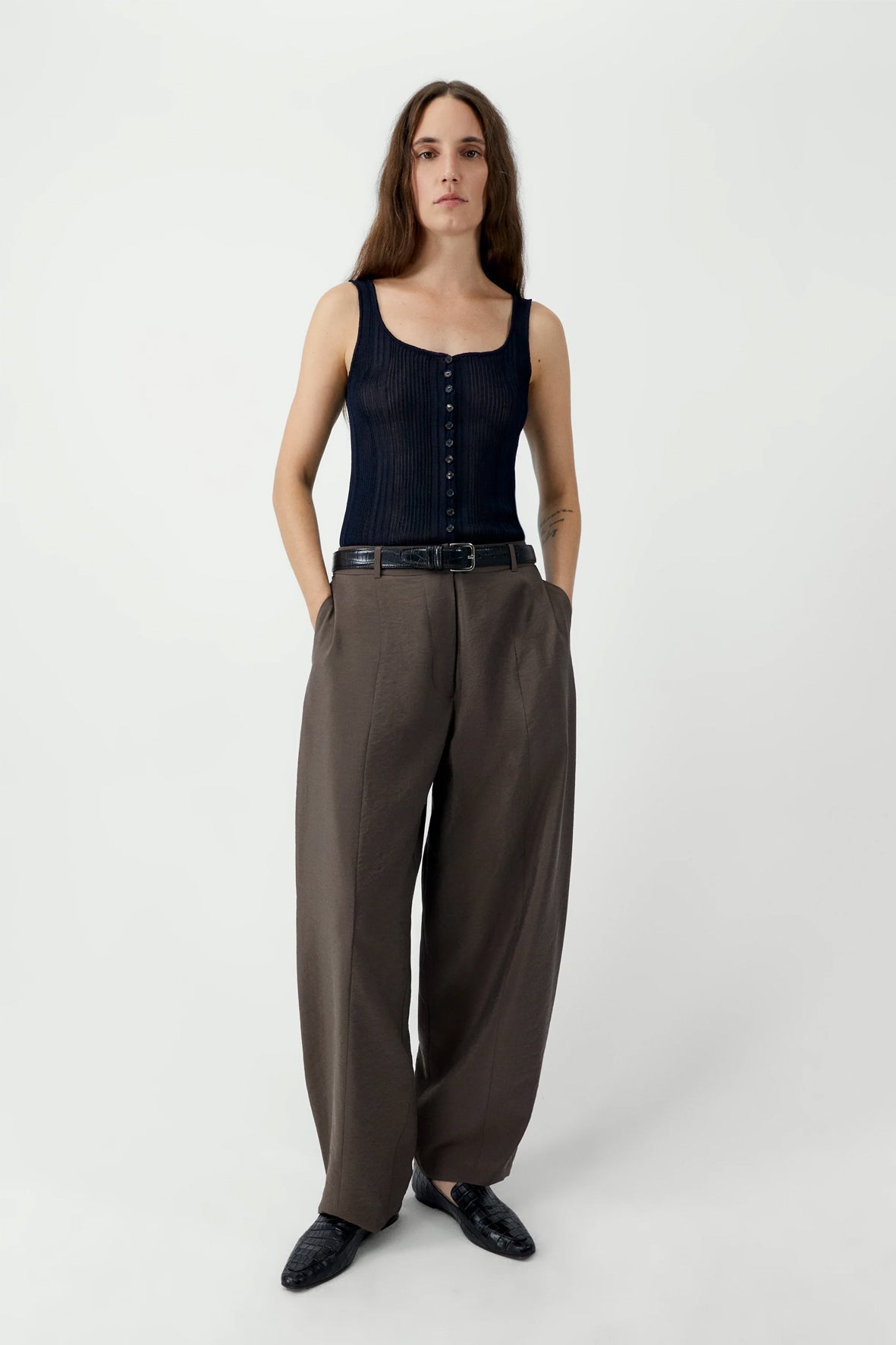 Pantalón silk barrel