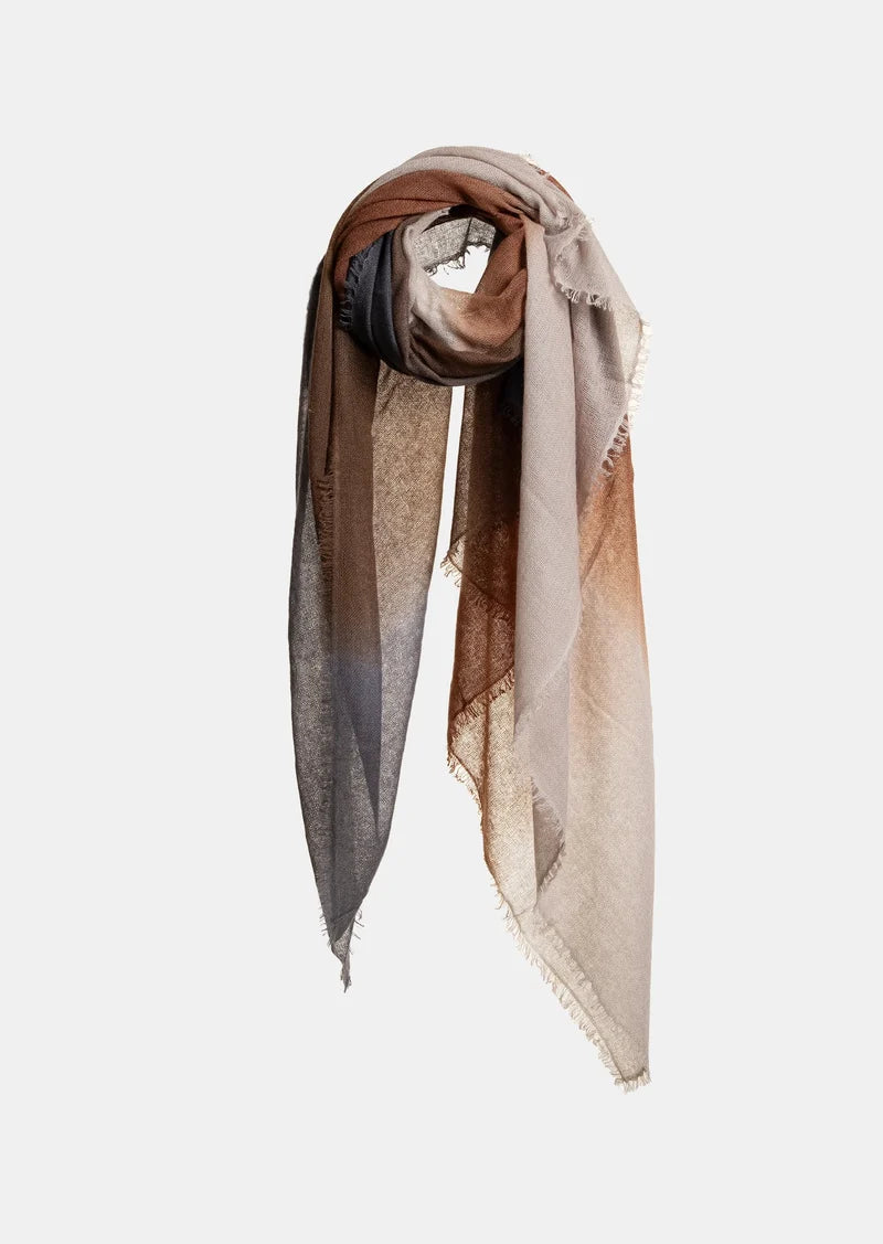 Foulard degrade 100% cashmere