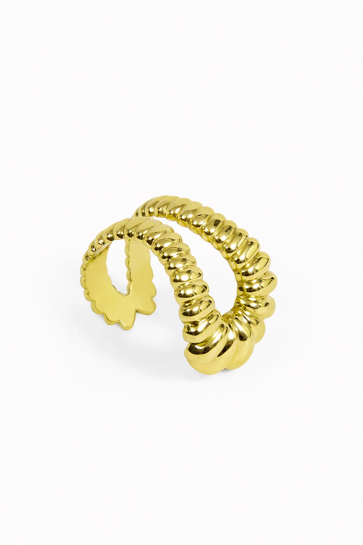 Anillo meñique spiral