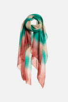 Shawl stripes dip dye