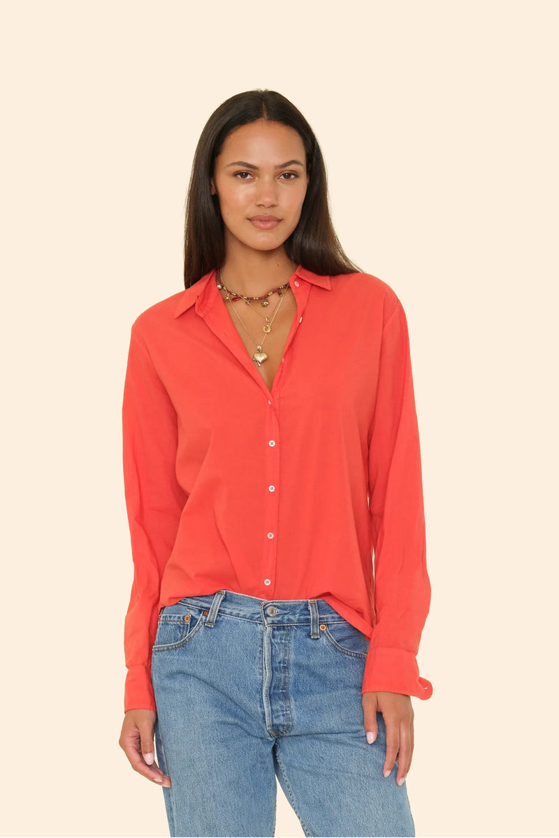 Camisa 100% cotton lisa