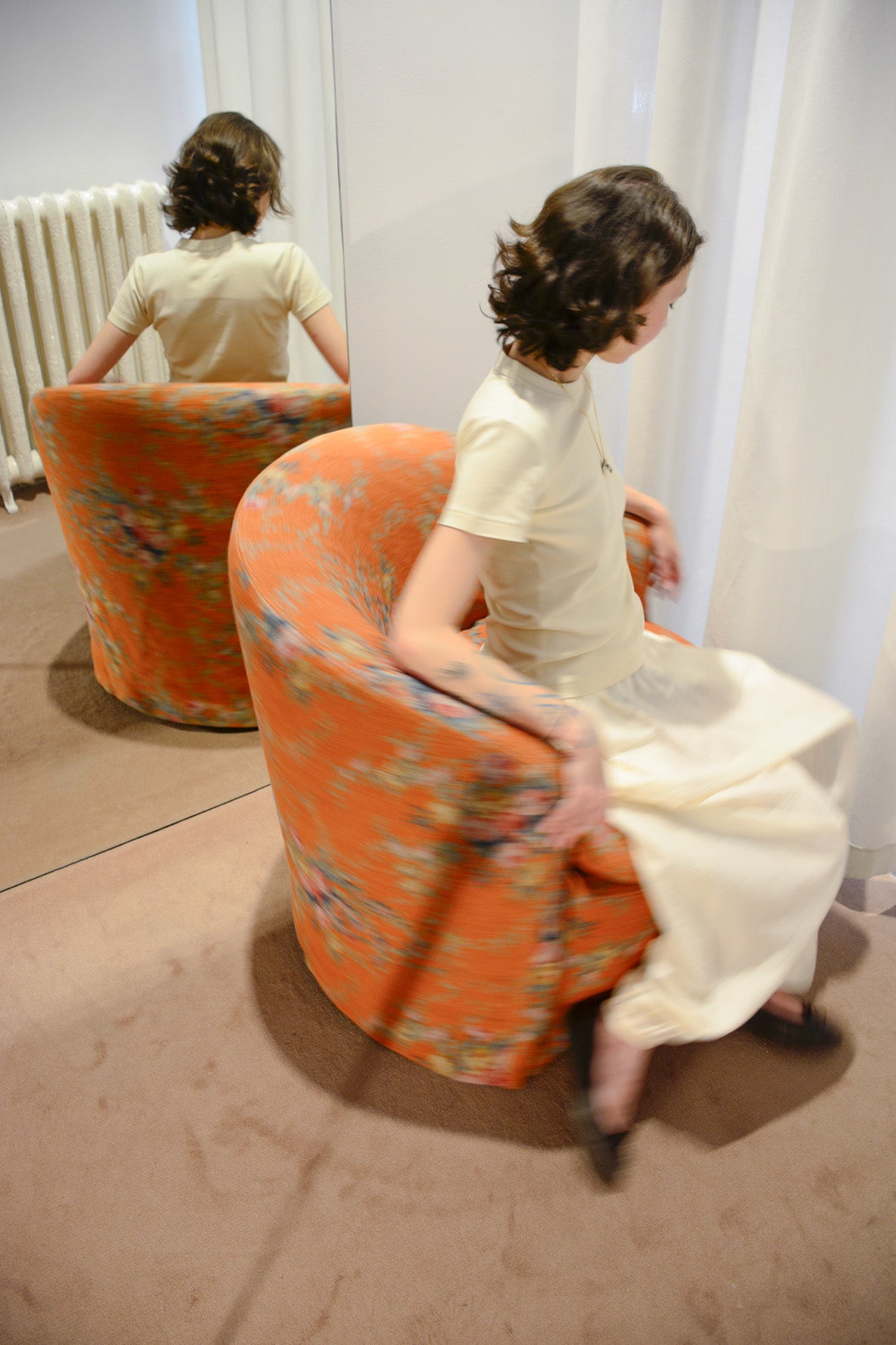 Butaca pompadour laurier boho twist