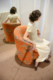 Butaca pompadour laurier boho twist