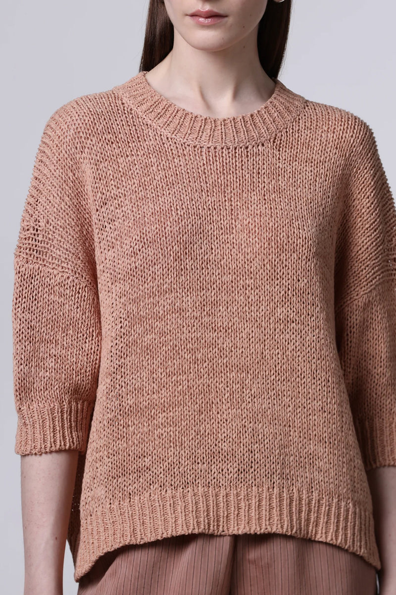 Top round neck cotton