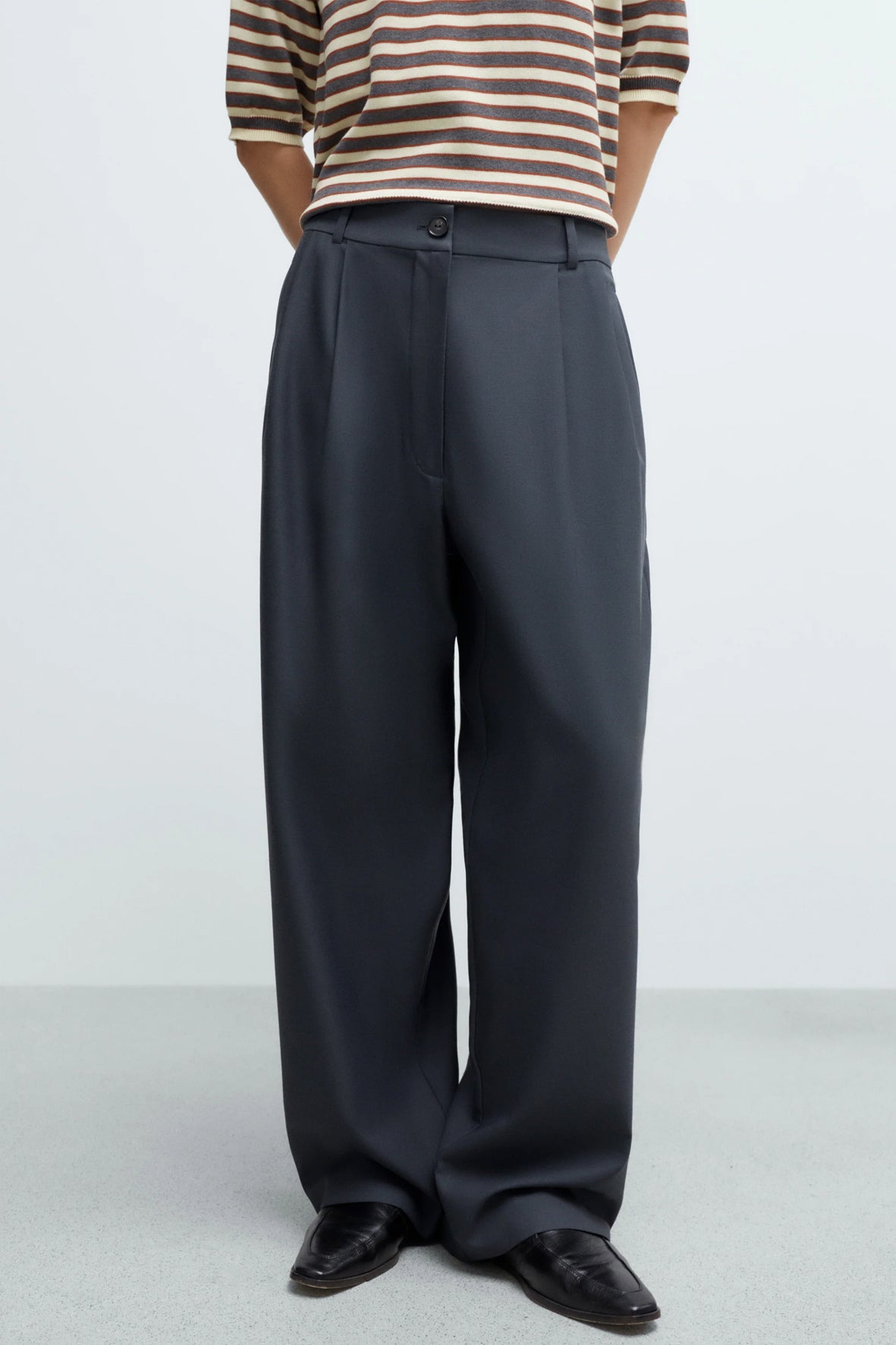 Pantalón tailored masculine