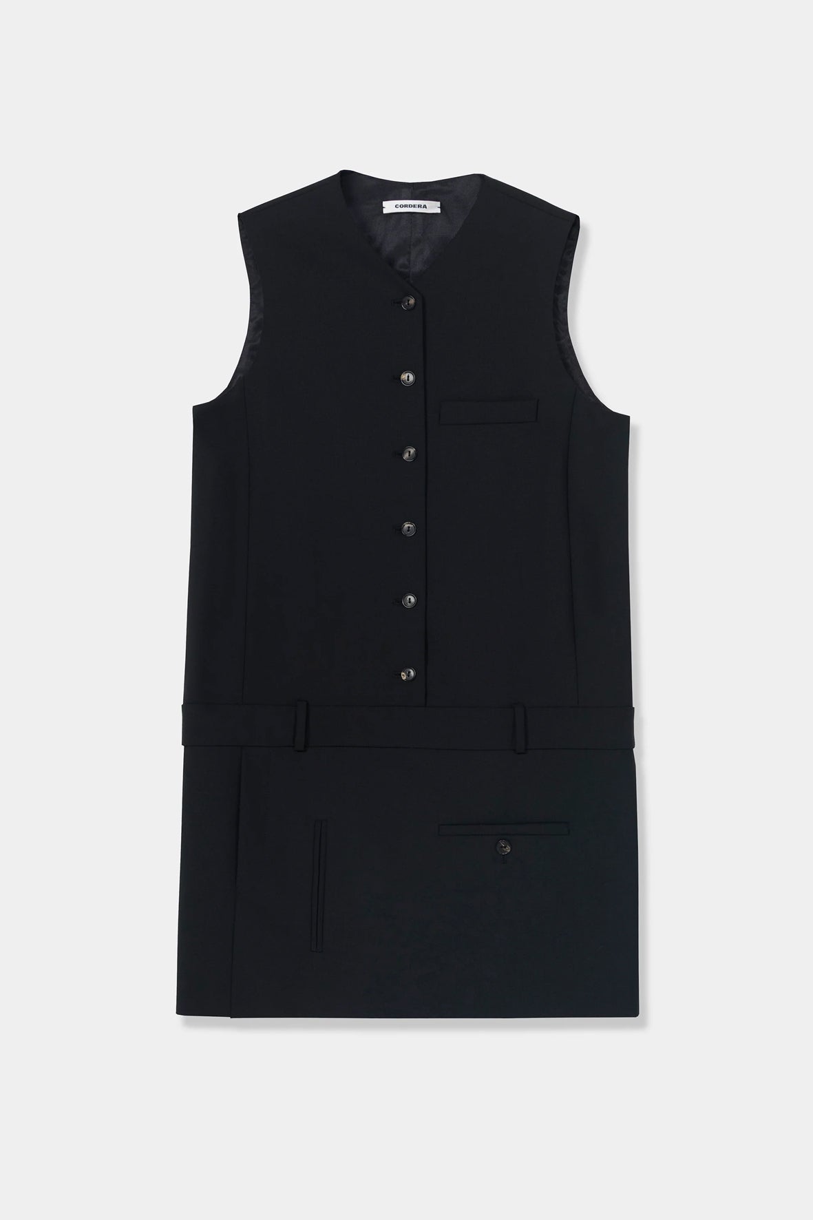 Vestido mini tailored