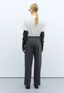 Pantalón tailoring seam gris