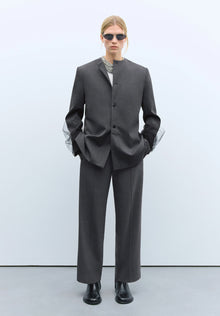 Pantalón tailoring seam gris