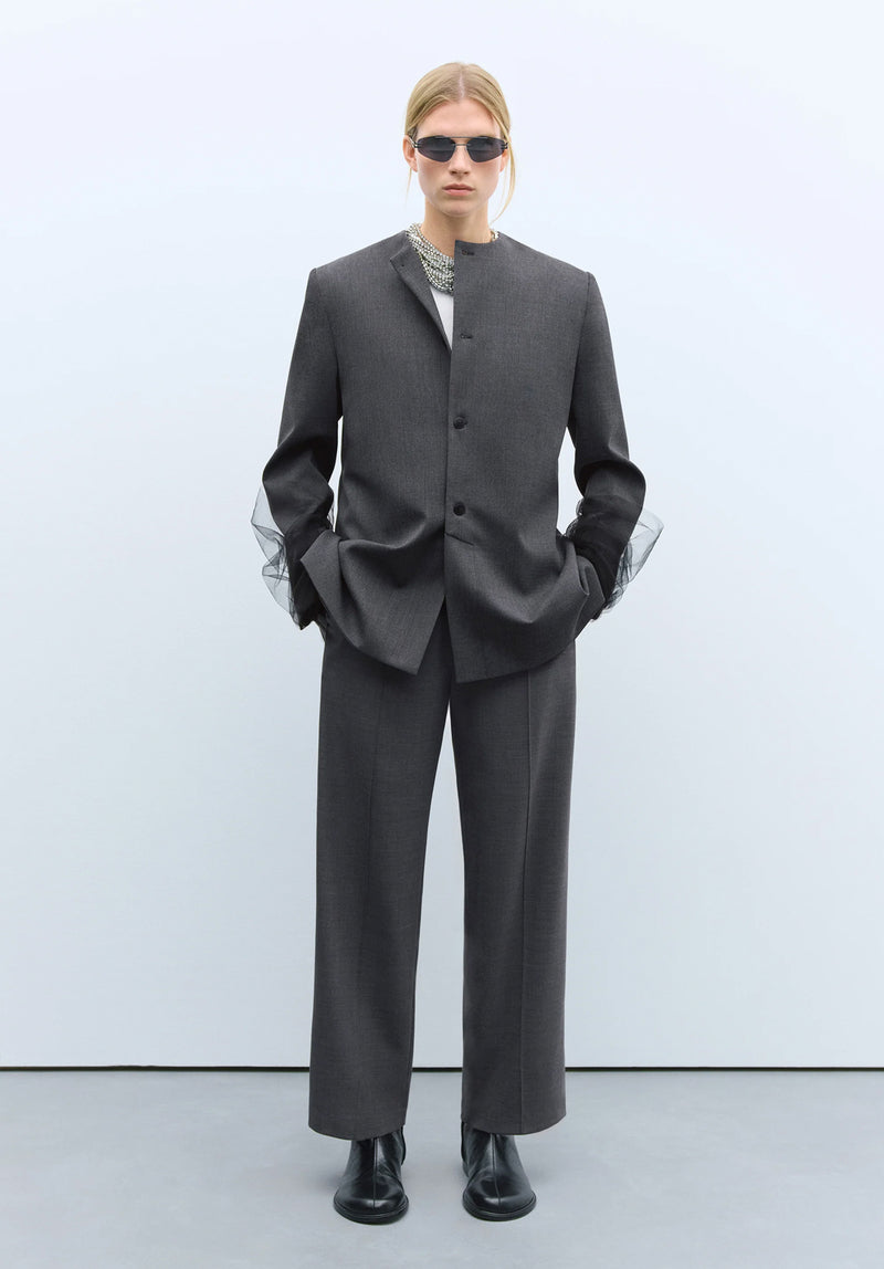 Pantalón tailoring seam gris