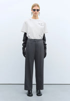 Pantalón tailoring seam gris