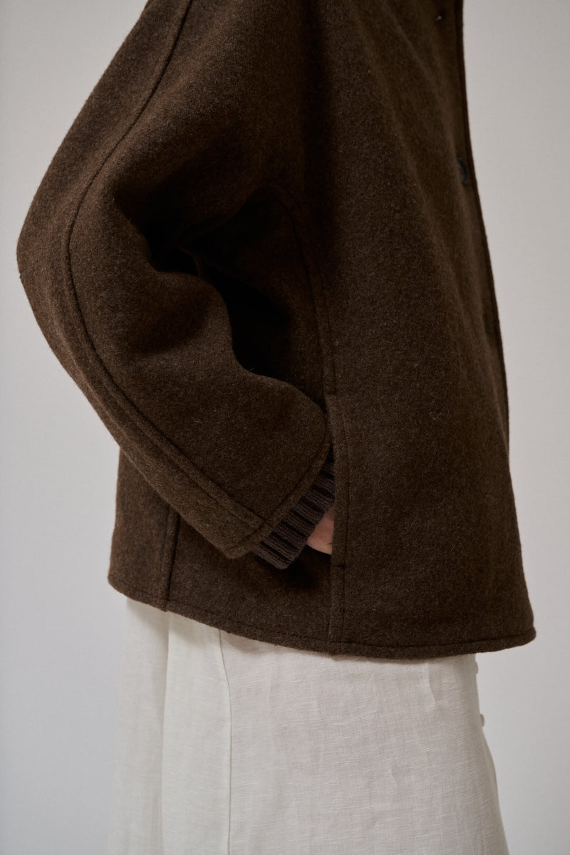 Chaqueta short wool