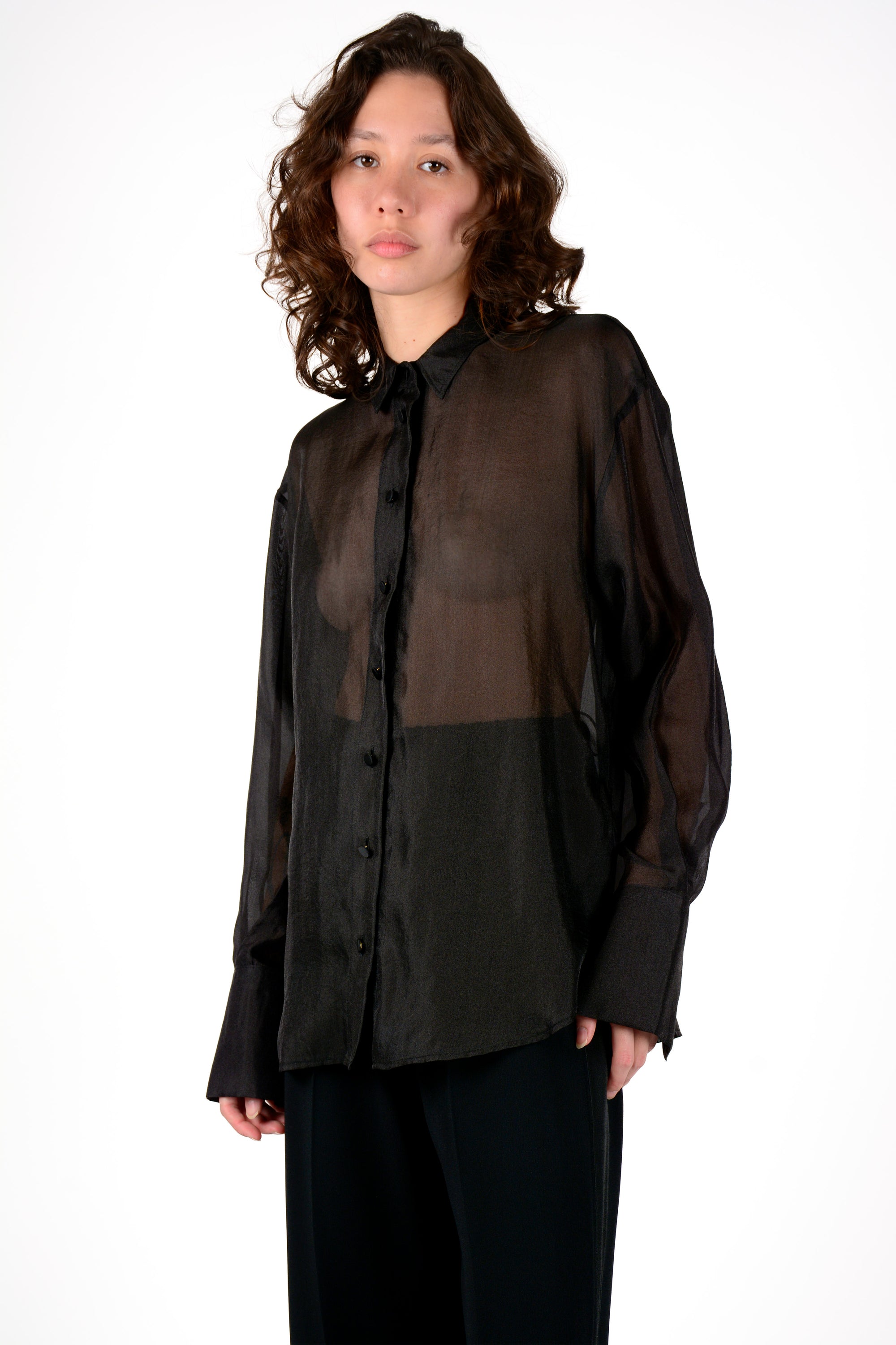 Camisa organza masculine