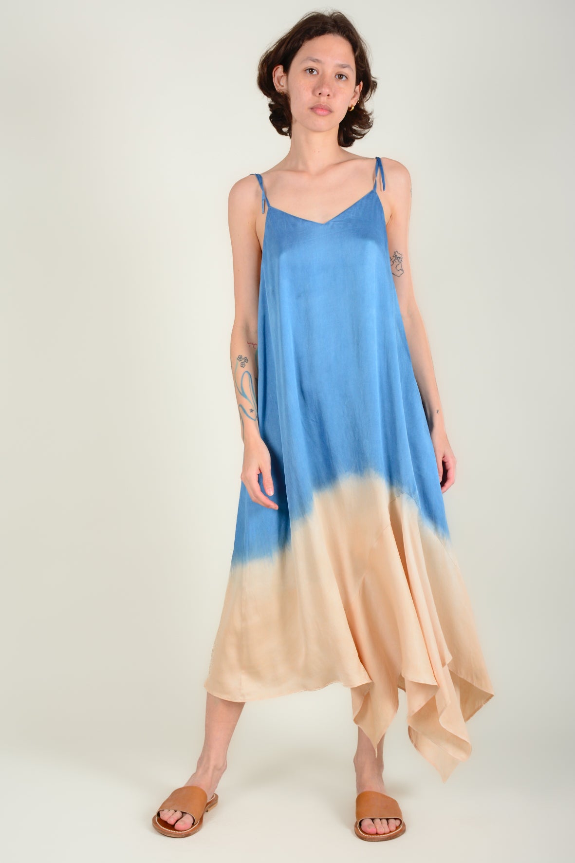 Vestido pink tirantes silk