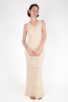 Vestido franjas silk cashmere