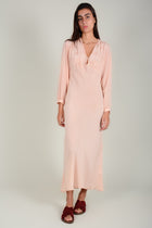 Vestido antiguo manga larga