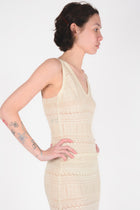 Vestido franjas silk cashmere