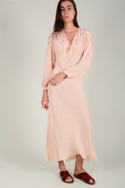 Vestido antiguo manga larga