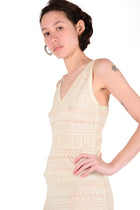 Vestido franjas silk cashmere