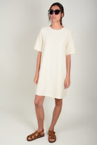 Vestido mini plisado