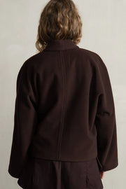 Chaqueta cruzada cinturón