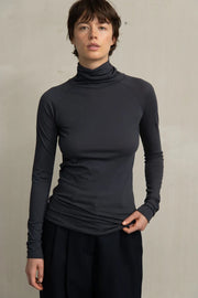 Camiseta cuello alto cotton