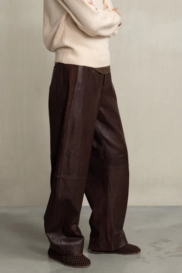 Pantalón leather