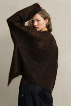 Chaqueta mohair sin botones