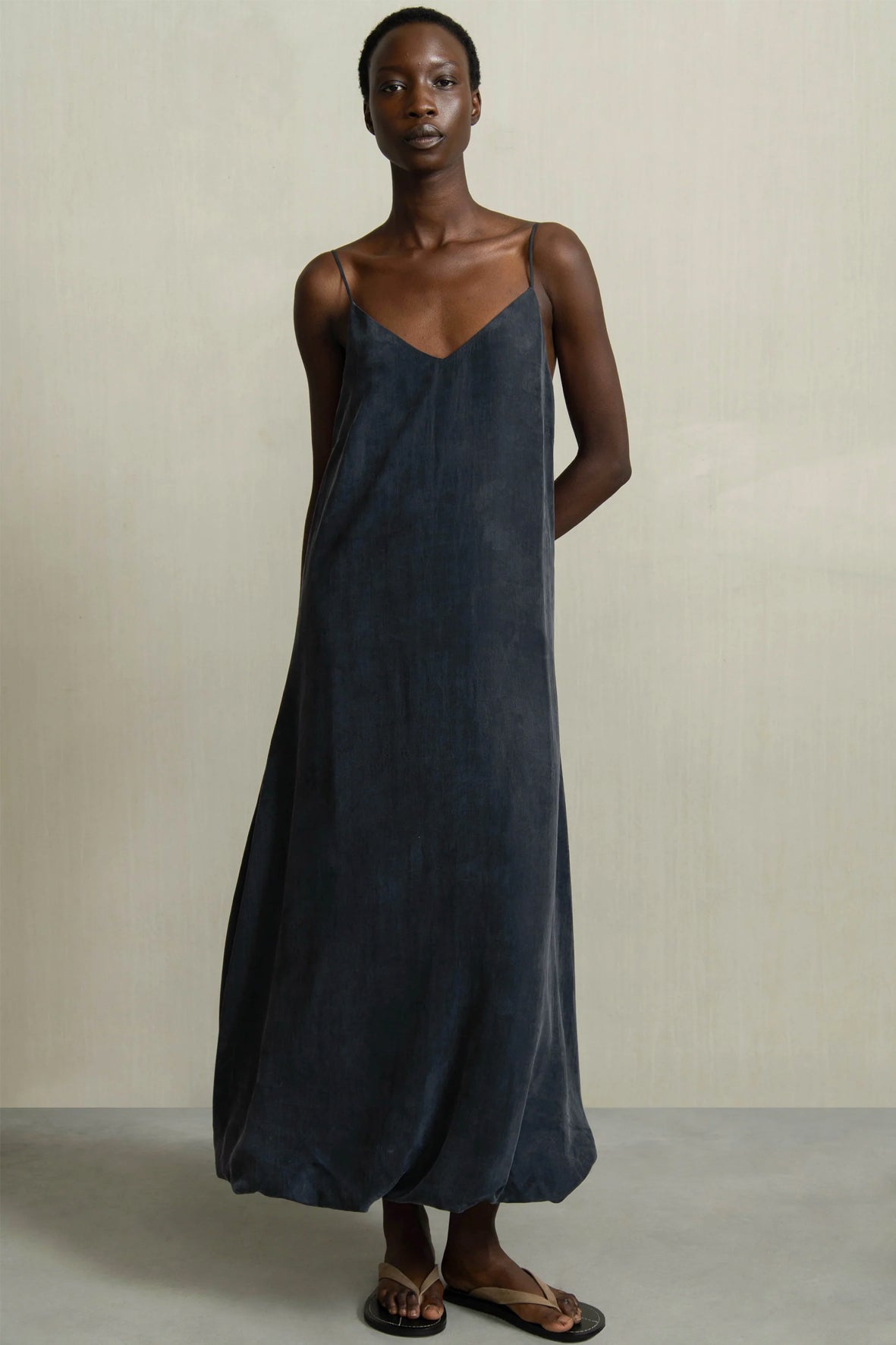 Vestido baloon tirantes