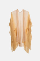 Poncho semi felted degrade