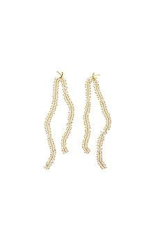 Pendientes Cadena Blanca L