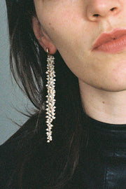 Pendientes White Chain
