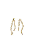 Pendientes White Chain