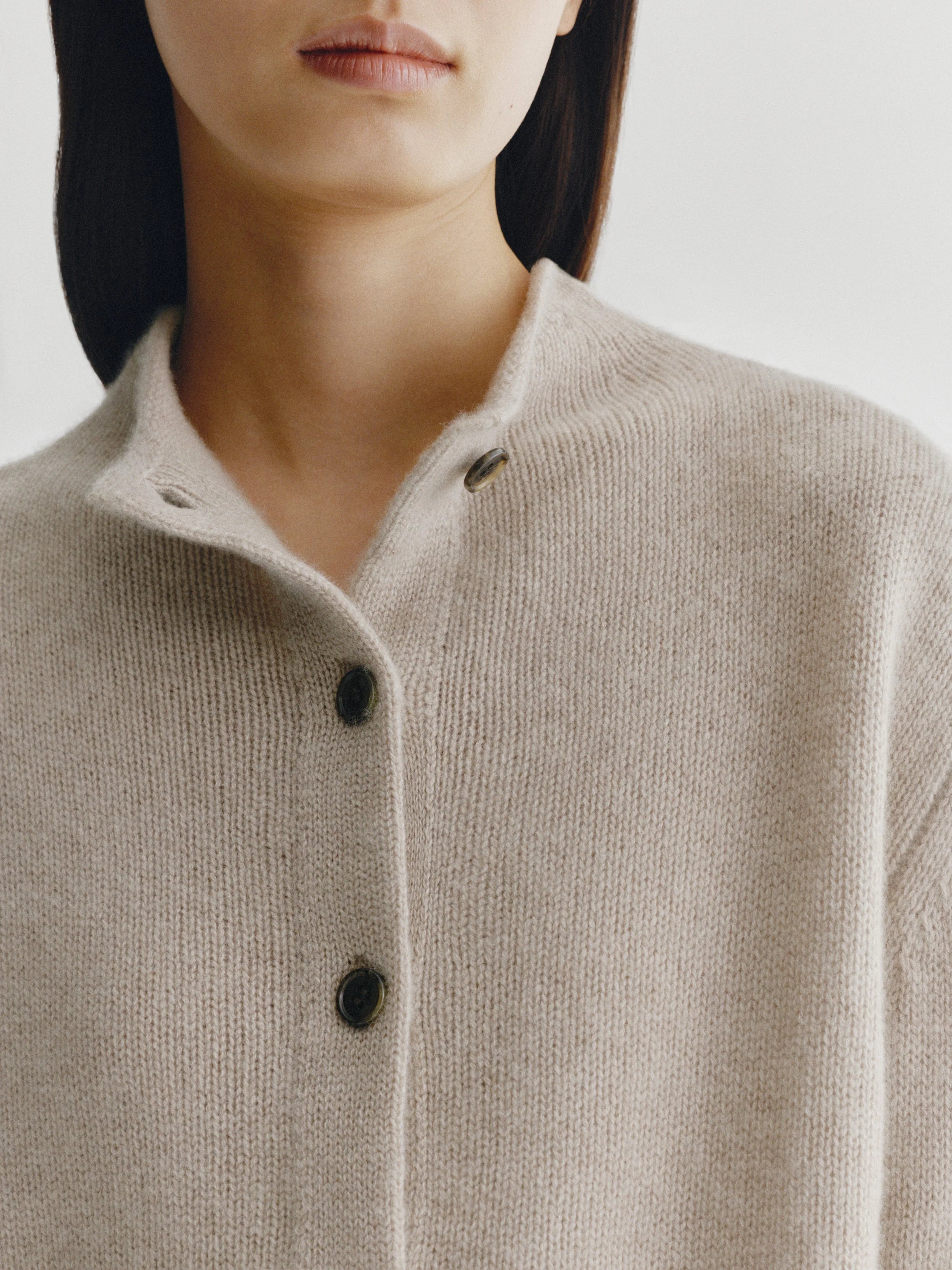 Chaqueta cuello chimenea