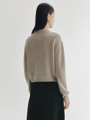 Chaqueta cuello chimenea
