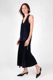 Falda sarong velvet