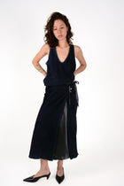 Falda sarong velvet