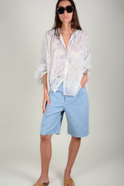Camisa voile flores y amebas