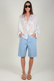 Camisa voile flores y amebas