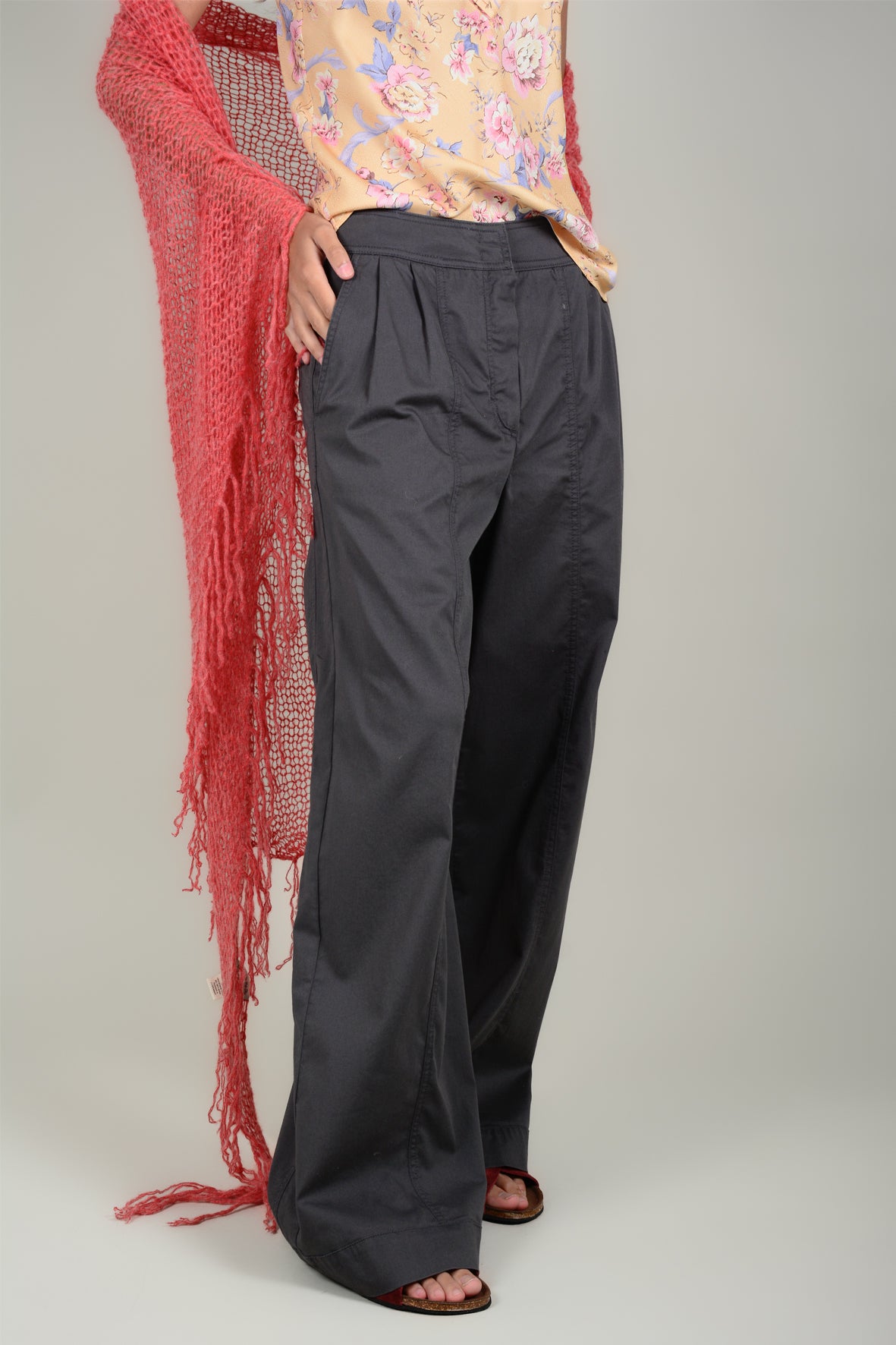 Pantalón cotton ancho