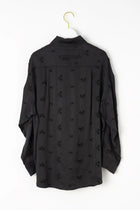 Camisa flores bordadas