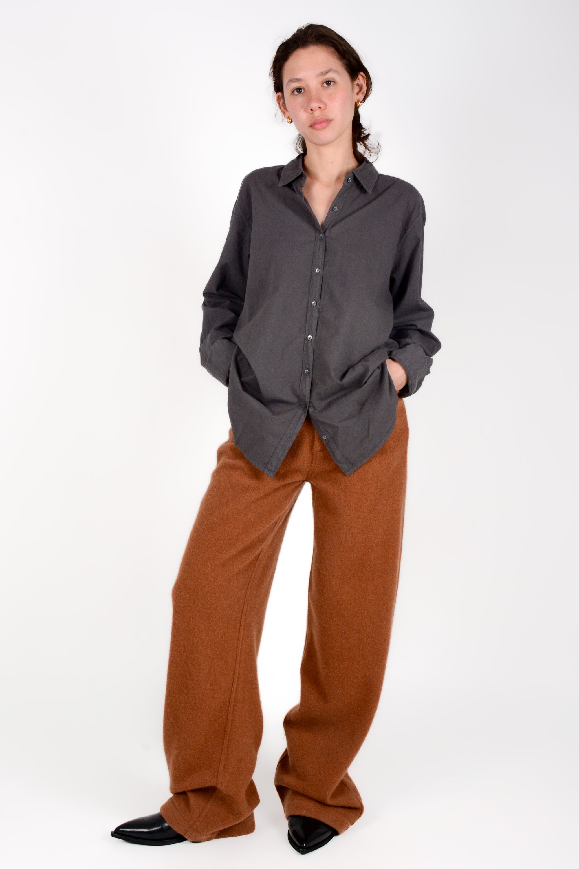 Camisa 100% cotton lisa