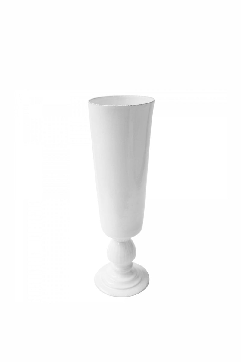 Pie vaso alto y estrecho