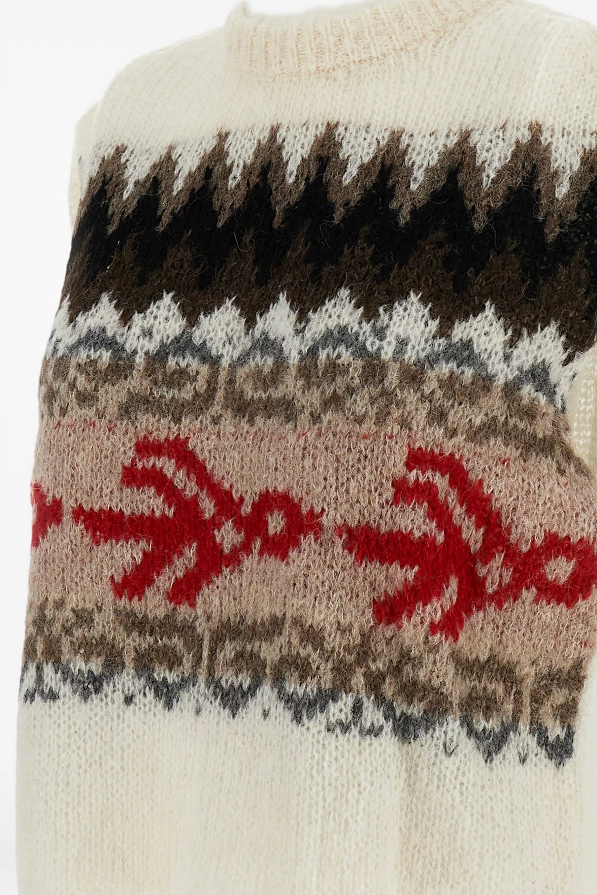 Chaleco fairisle birds