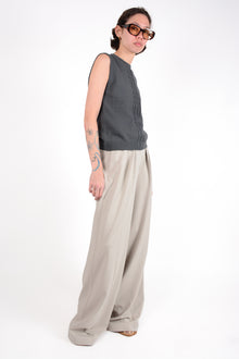 Pantalón pinzas jersey