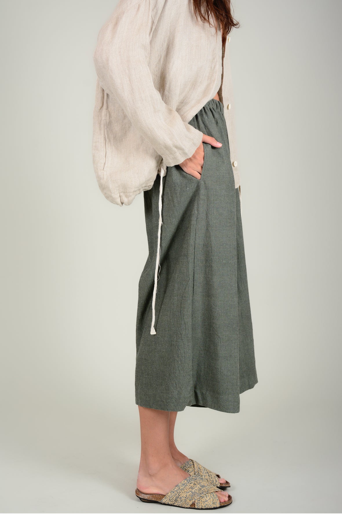 Pantalón goma anchos