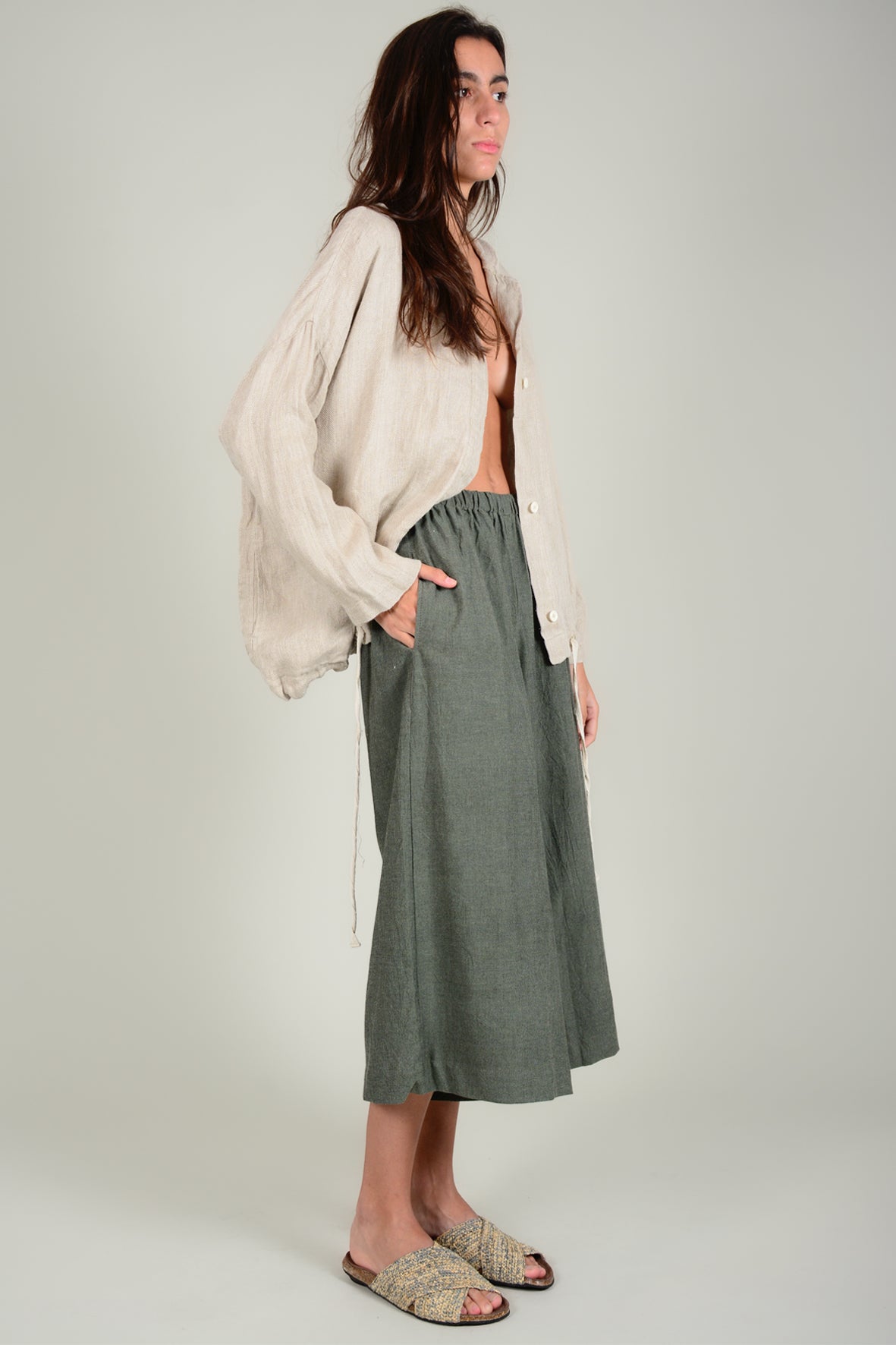 Pantalón goma anchos