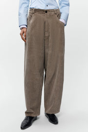 Pantalón baggy pana fina