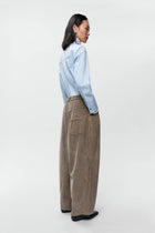 Pantalón baggy pana fina