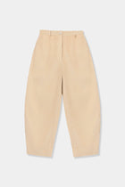Pantalón curved pana ancha